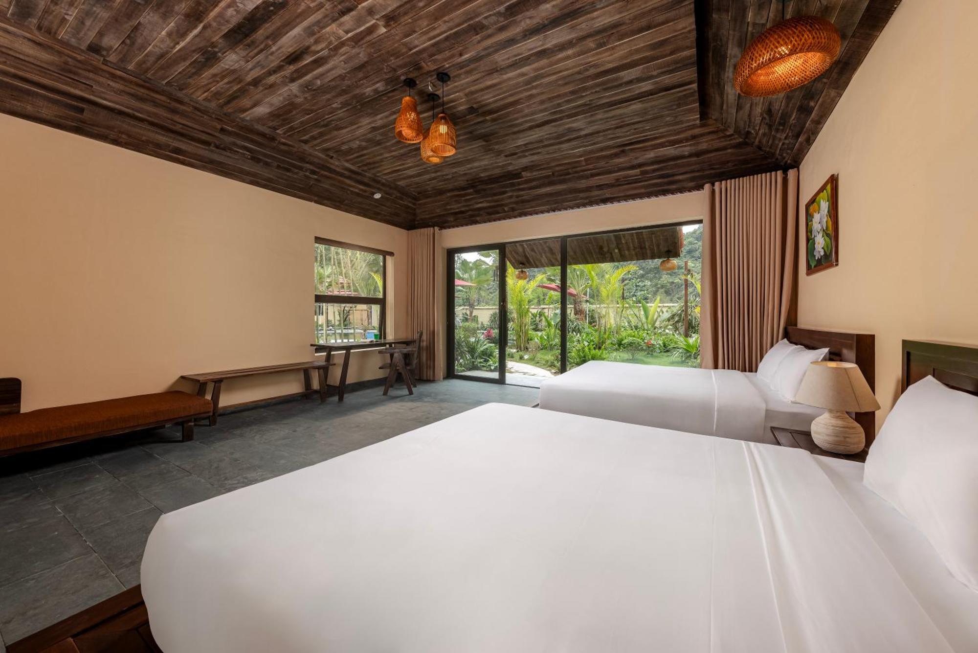 Scenic Mountain Ecolodge Ниньбинь Экстерьер фото