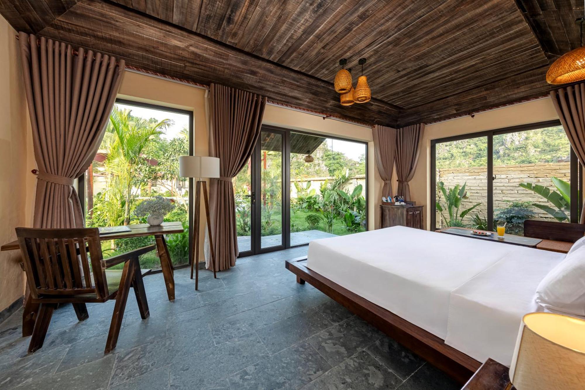Scenic Mountain Ecolodge Ниньбинь Экстерьер фото